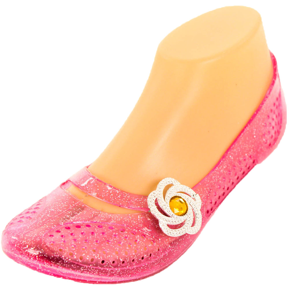 clear jelly ballet flats