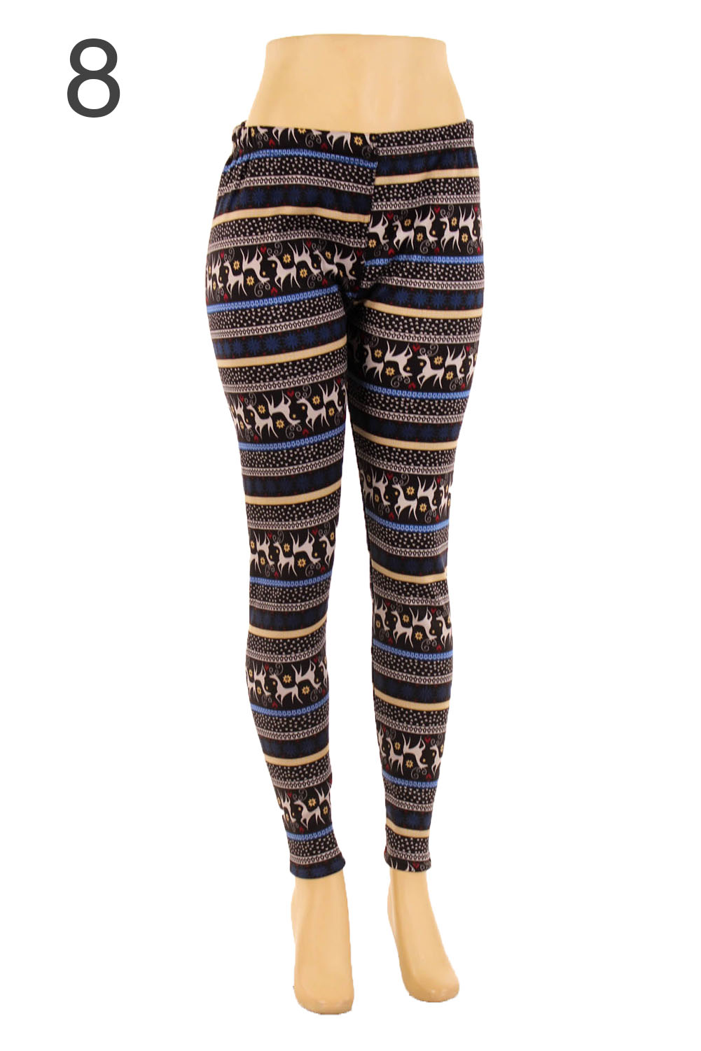 Plus Size Fur Lined Print Leggings Warm Winter Fleece Stretch Pants 1x 2x 3x 4x Ebay 2248