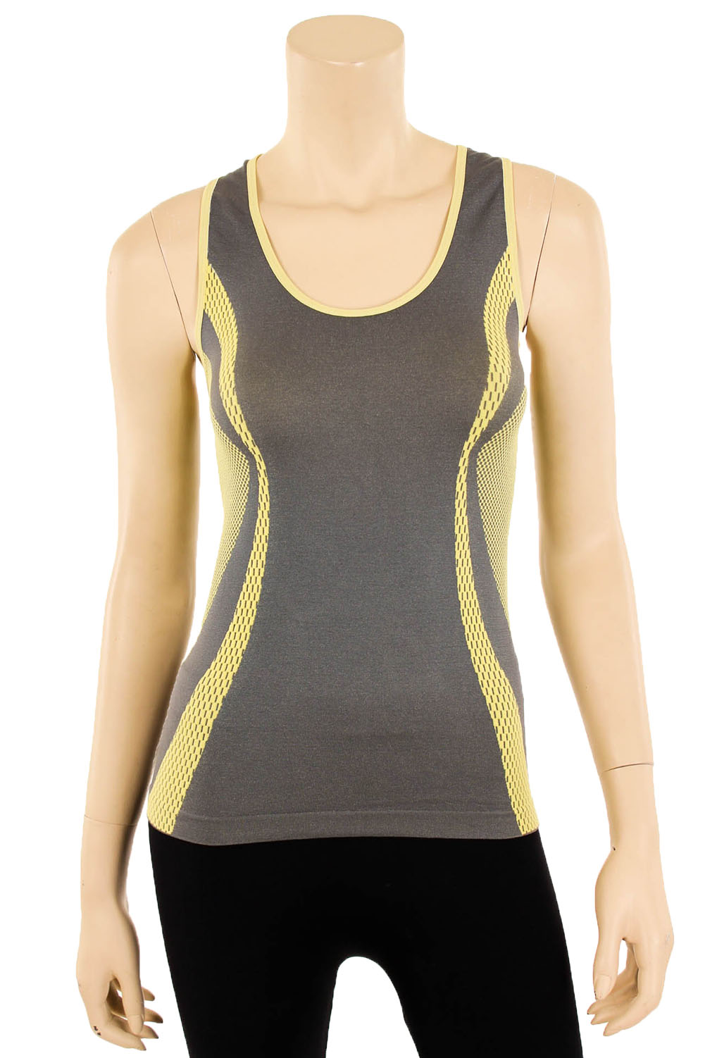 Womens Racerback Tank Top Workout Gym Sport Yoga Seamless Stretch One Size S M L Ebay 1083