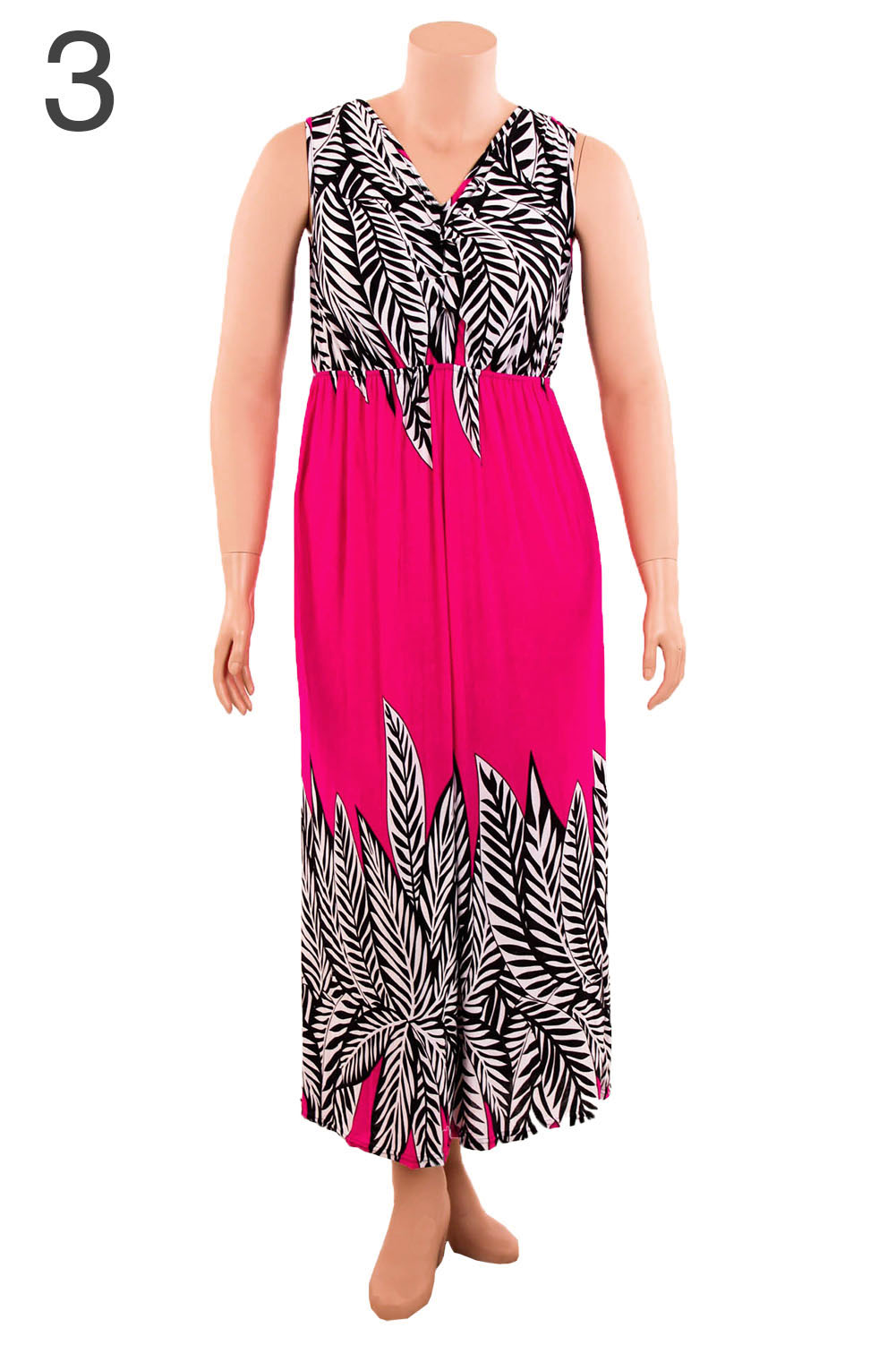 Womens Plus Size Printed Dress Long Maxi Sundress Boho Summer Smocked