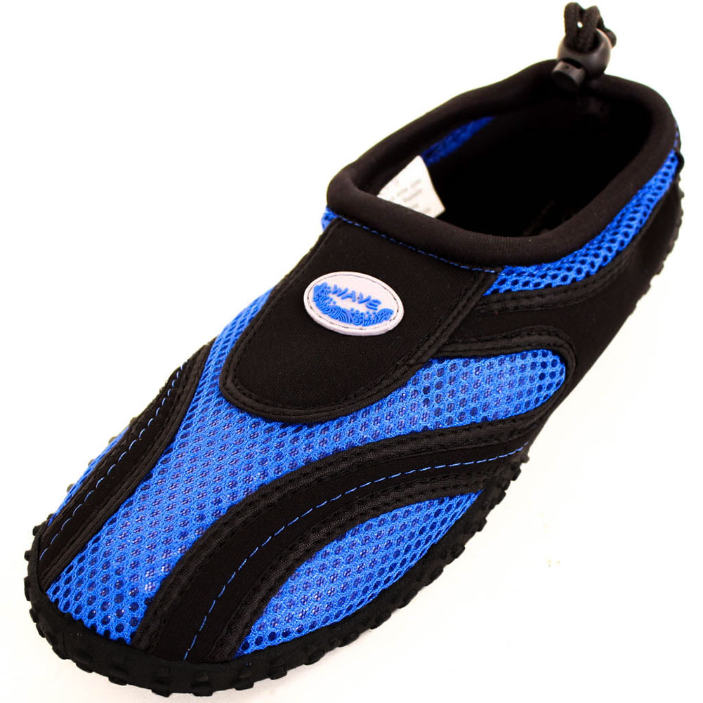 New Men's Mesh Athletic Mesh Water Shoes Aqua Socks Surf Beach Pool Shoes 