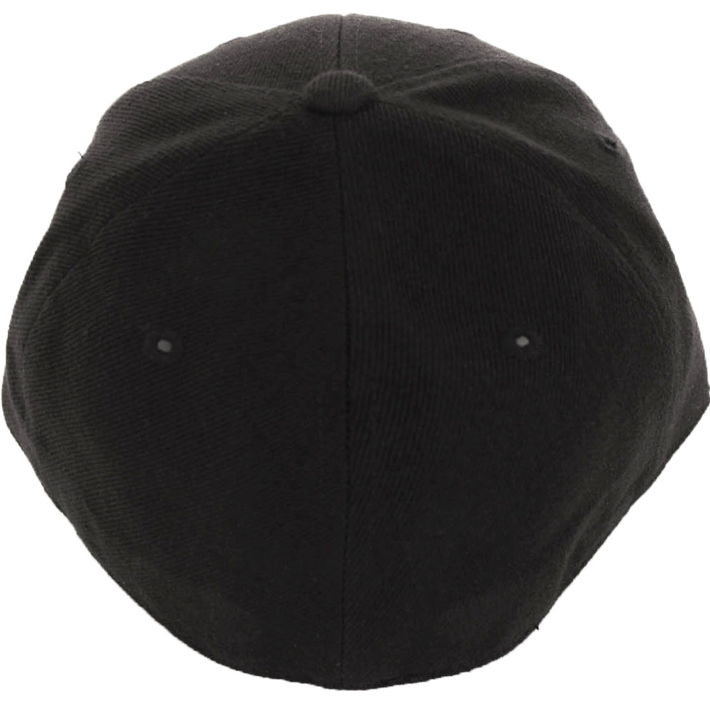 Fitted Baseball Curved Bill Brim Hat Cap Plain Basic Blank ...