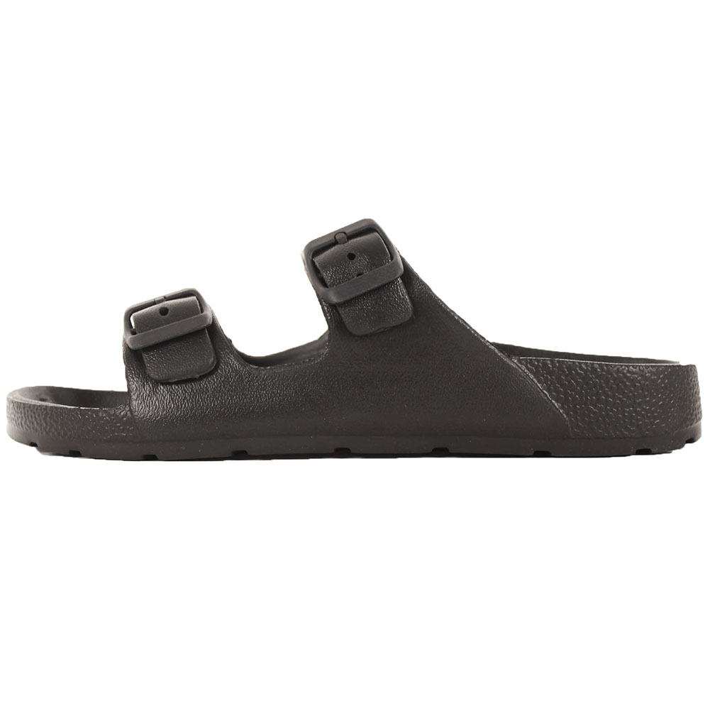 Men's Double Strap Sandal Adjustable Buckle Slide Outdoor Waterproof ...
