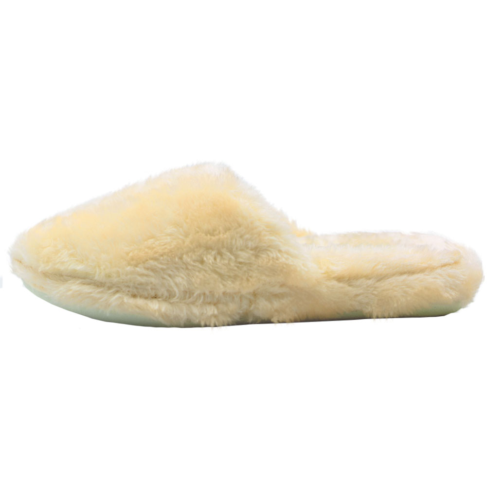 LAVRA Women's Slippers Fuzzy Fur House Shoes Soft Bedroom Slip On | eBay