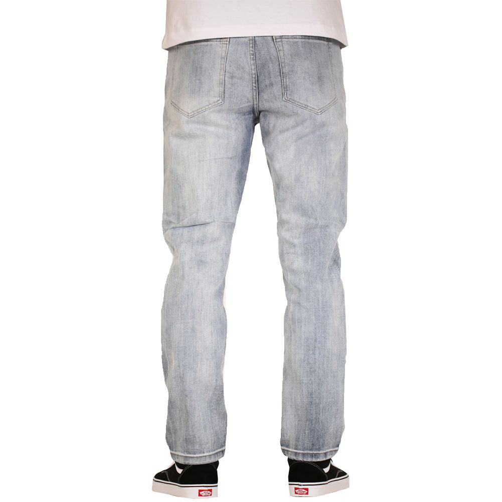 SLM Mens Skinny Fit Jeans G-style Stretch Denim Pants Blue Colors Taper Fit 