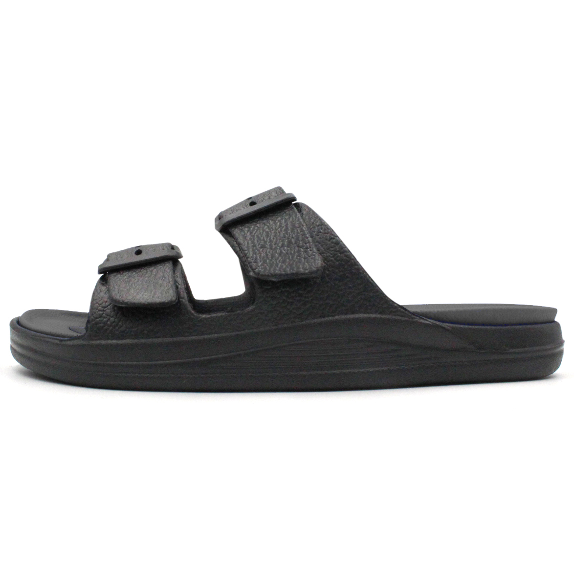 Men's Double Strap Sandal Adjustable Buckle Slide Outdoor Waterproof ...