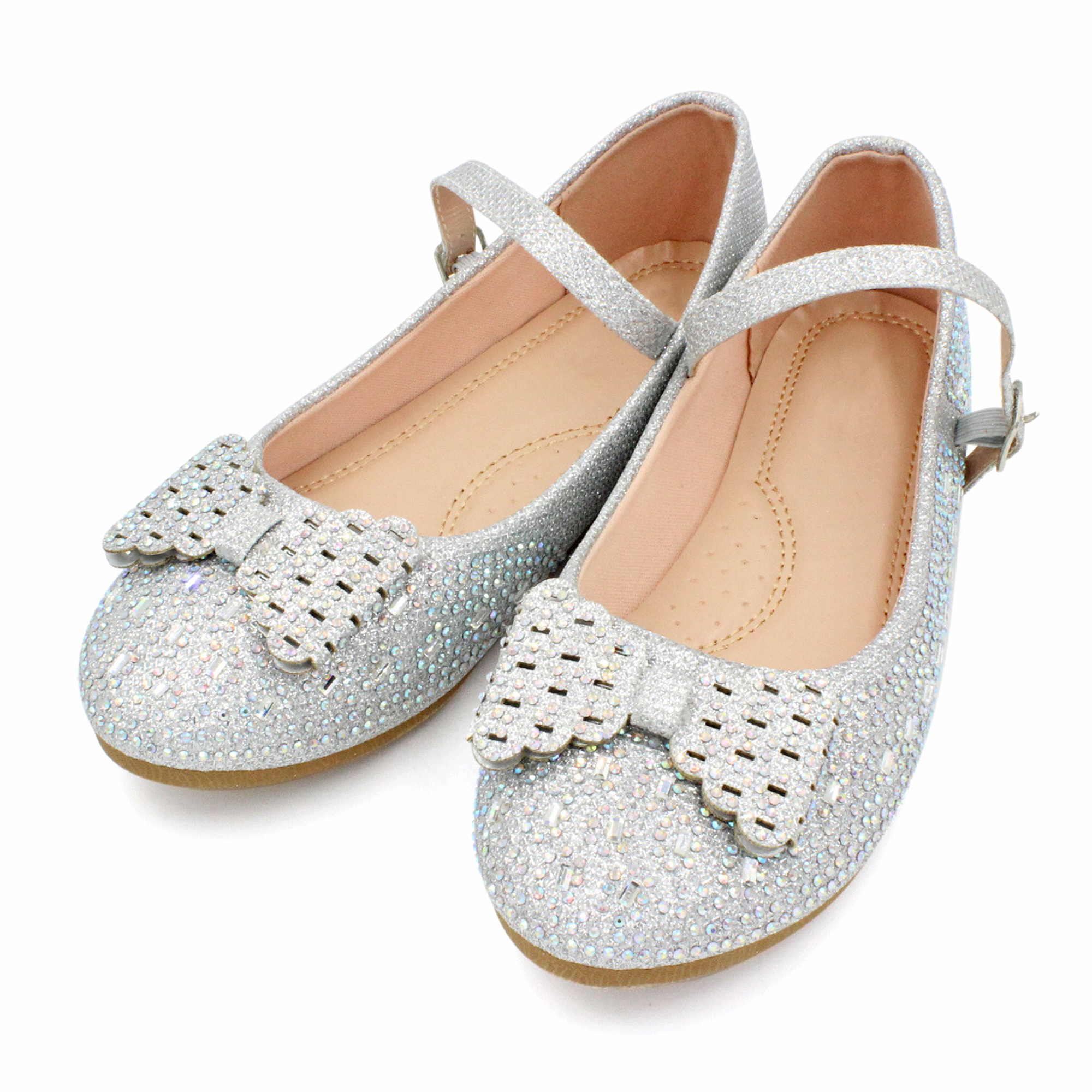 Nina Kids Kira Rhinestone Ballet Flat (Girls Youth) at Von Maur