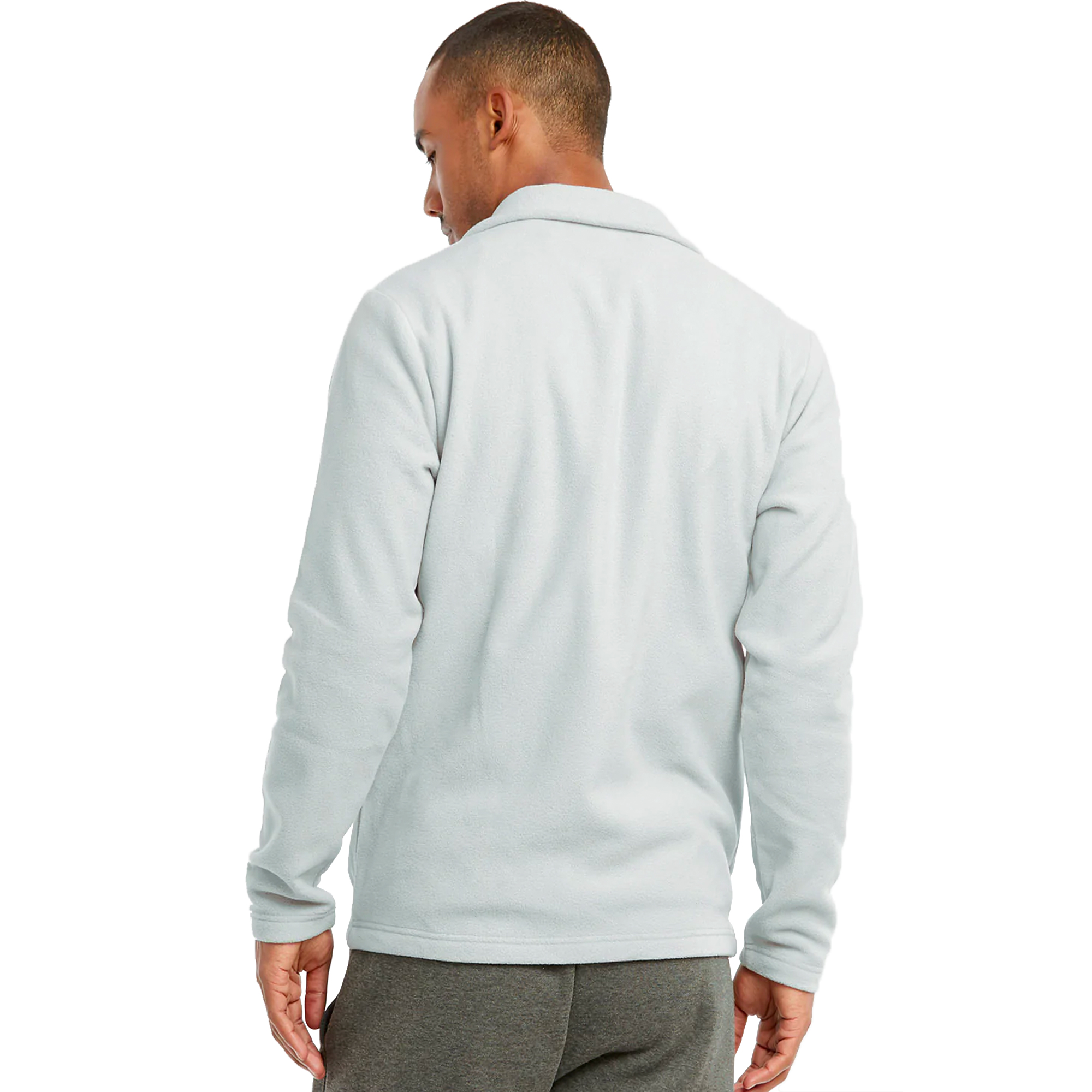 Men's Polar Fleece Jacket Long Sleeve Zip Up Turtleneck Sweater | eBay