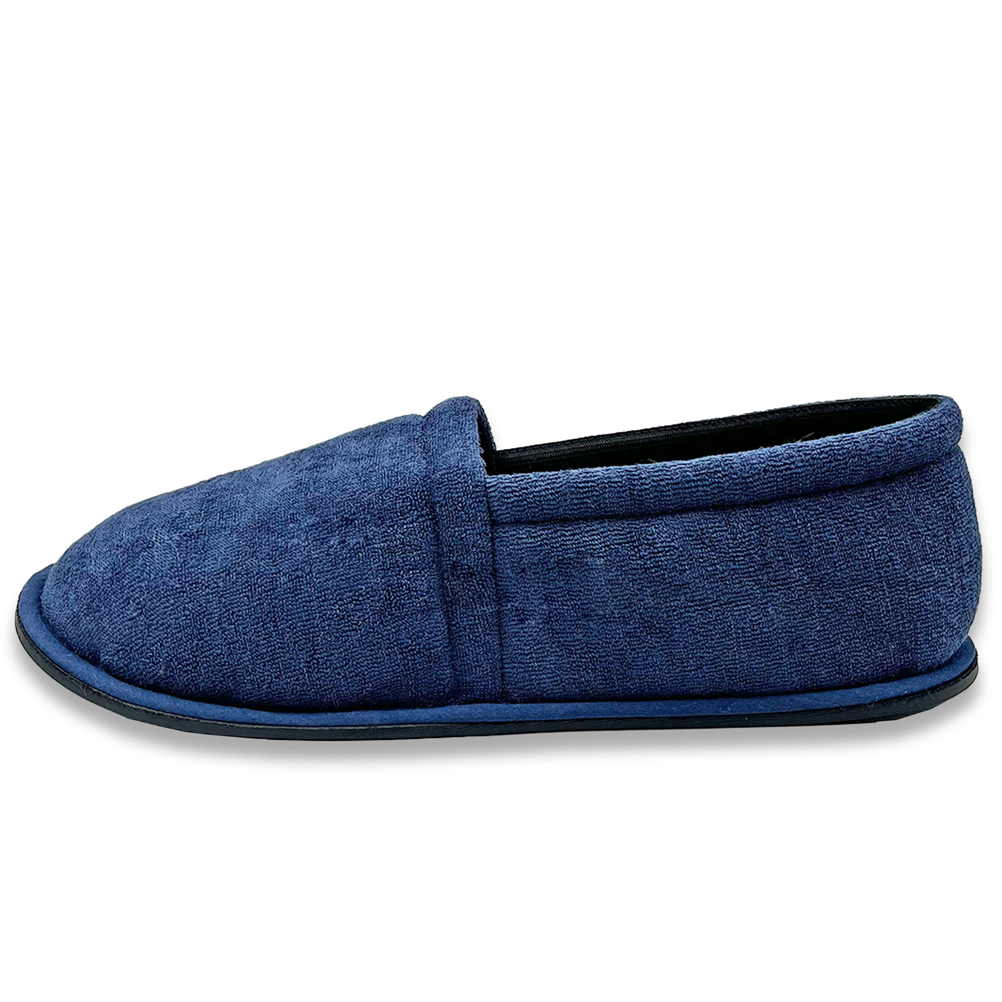 Men’s Cotten Terry Slipper Warm House Shoes Comfy Slip On | eBay