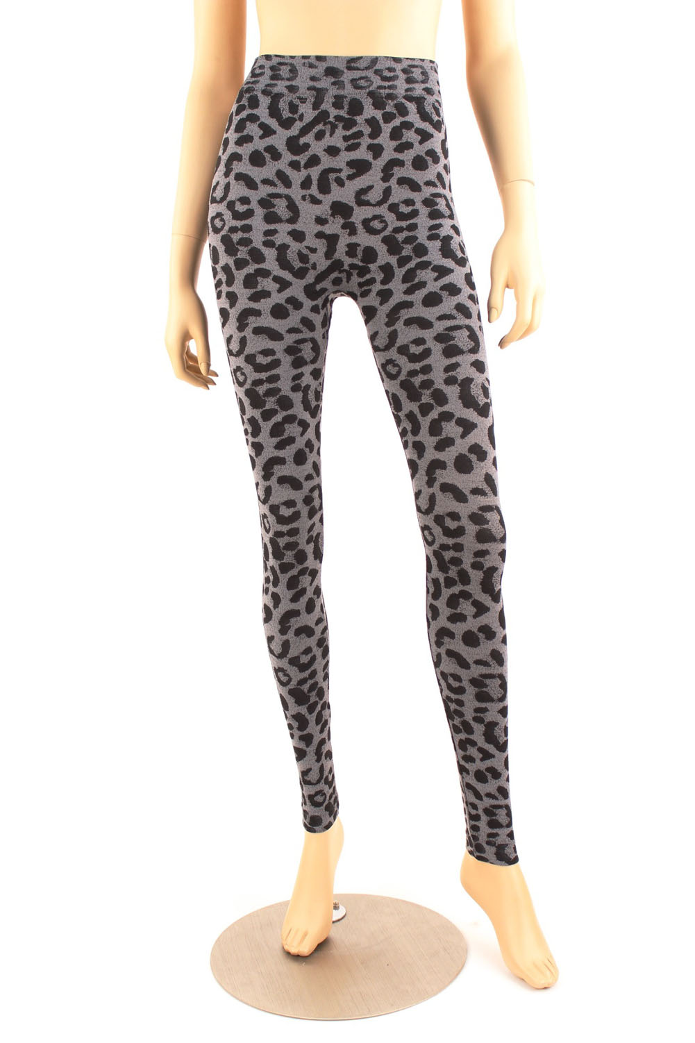 Womens Leggings Leopard Cheetah Animal Print Tights Spandex Stretch ...