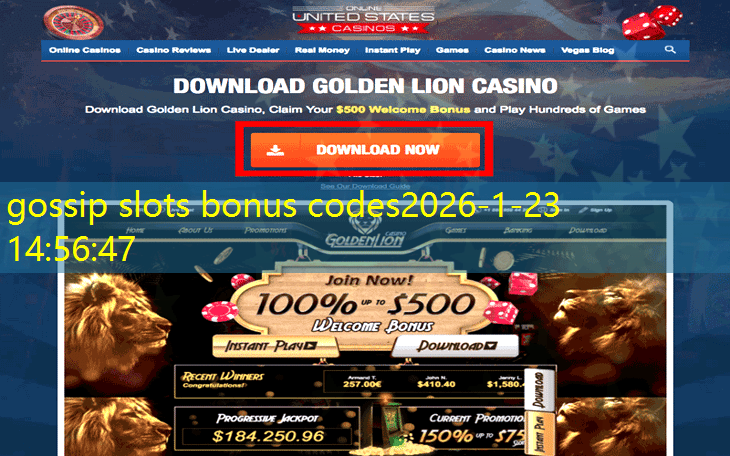 gossip slots bonus codes gossip slots bonus codes